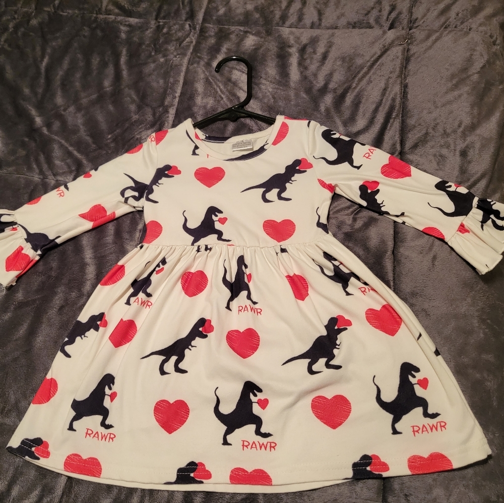 Dinosaur dress/top 3t - 5t *** SOLD